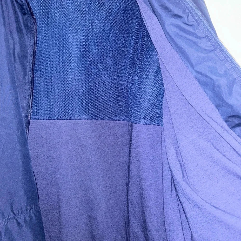 Vintage Nike Y2K Full Zip Silver Tag Lined Blue Jacket - Men's Size XL *EUC* - Picture 4 of 4